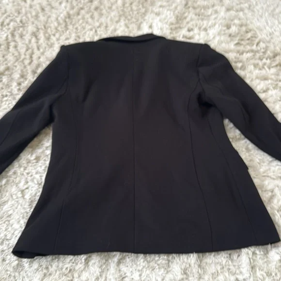 Zara Black and Gold Double-Breasted Blazer -size XL - Picture 4 of 4